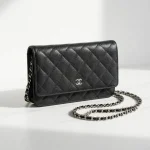 Chanel, Chanel Woc, , Navy blue, Very Very  Good