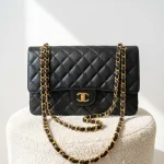 Chanel, Chanel Classic Flap, Jumbo, Black, Very Very  Good