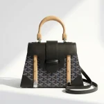 Goyard, Saigon Structured, PM, Black, Very Very  Good