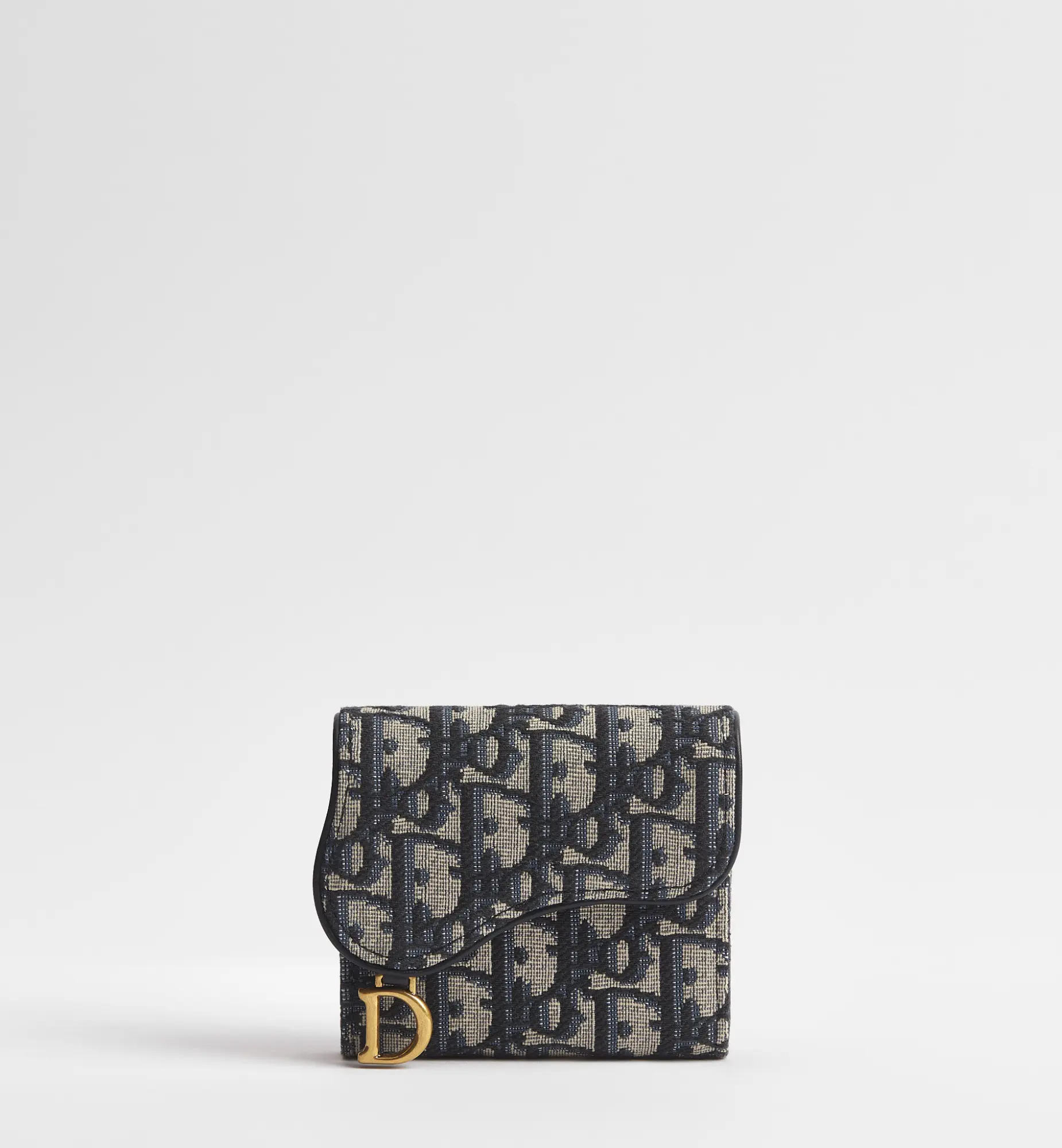 กระเป๋าสตางค์ Dior Saddle Lotus Wallet