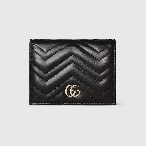 กระเป๋าสตางค์แบรนด์เนม Gucci GG Marmont Card Case Wallet