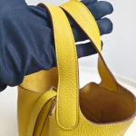 Hermes, Picotin Lock, 18, Yellow, Very Very  Good - Image 20