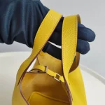 Hermes, Picotin Lock, 18, Yellow, Very Very  Good - Image 21