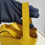 Hermes, Picotin Lock, 18, Yellow, Very Very  Good - Image 25