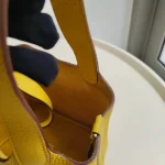 Hermes, Picotin Lock, 18, Yellow, Very Very  Good - Image 29