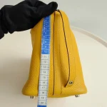 Hermes, Picotin Lock, 18, Yellow, Very Very  Good - Image 43