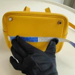 Hermes, Picotin Lock, 18, Yellow, Very Very  Good - Image 44