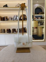 Chanel, Preppy, Mini, White, New - Image 4