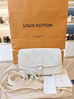 Louis Vuitton, Diane Bicolor, PM, White, Like New - Image 2