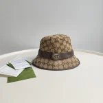 Gucci, GG Canvas Bucket Hat, M, Beige, Very Very  Good - Image 2