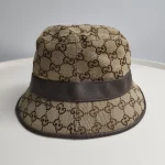 Gucci, GG Canvas Bucket Hat, M, Beige, Very Very  Good - Image 6