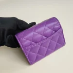 Chanel, Classic Card Holder, , Purple, Like New - Image 20