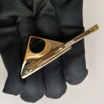 Prada, Symbole Hair Clip, , Brown, Like New - Image 12