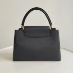 Louis Vuitton, Capucines, GM, Black, Very Very  Good - Image 3