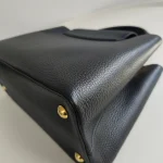 Louis Vuitton, Capucines, GM, Black, Very Very  Good - Image 16