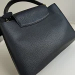 Louis Vuitton, Capucines, GM, Black, Very Very  Good - Image 18