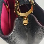 Louis Vuitton, Capucines, GM, Black, Very Very  Good - Image 39
