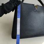 Louis Vuitton, Capucines, GM, Black, Very Very  Good - Image 42