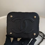 Chanel, Vanity Case with Top Handle, , Black, New - Image 12