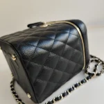 Chanel, Vanity Case with Top Handle, , Black, New - Image 16