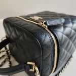 Chanel, Vanity Case with Top Handle, , Black, New - Image 18