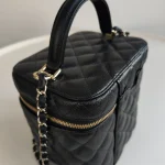 Chanel, Vanity Case with Top Handle, , Black, New - Image 23
