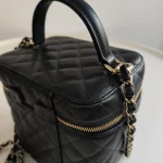 Chanel, Vanity Case with Top Handle, , Black, New - Image 24