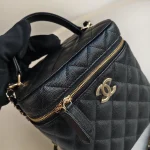 Chanel, Vanity Case with Top Handle, , Black, New - Image 27
