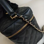 Chanel, Vanity Case with Top Handle, , Black, New - Image 29