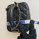Chanel, Vanity Case with Top Handle, , Black, New - Image 39