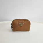 Prada, Cosmetic Case, , Brown, Like New - Image 3