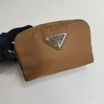 Prada, Cosmetic Case, , Brown, Like New - Image 4