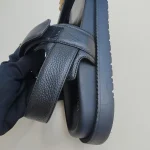 Louis Vuitton, Sunset Flat Comfort Sandal , 39, Black, Very Very  Good - Image 24