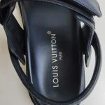 Louis Vuitton, Sunset Flat Comfort Sandal , 39, Black, Very Very  Good - Image 26