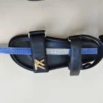 Louis Vuitton, Sunset Flat Comfort Sandal , 39, Black, Very Very  Good - Image 27