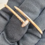 Cartier, Juste un Clou Diamond, 16, Pinkgold, Like New - Image 4