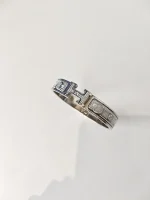 Hermes, Hermes Clic H "Bijoux Trompe I'Oiel, PM, Silver, Very Very  Good - Image 6