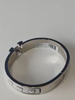 Hermes, Hermes Clic H "Bijoux Trompe I'Oiel, PM, Silver, Very Very  Good - Image 14