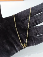 Hermes, Hermes Mini Pop H Pendant Necklace, Mini, Black, Like New - Image 16