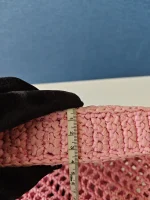 Prada, Woven Tote Bag, Regular, Pink, Very Very  Good - Image 29