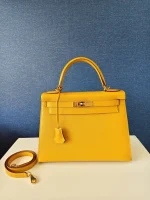 Hermes, Kelly, 28, Yellow, Like New - Image 3