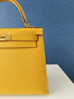 Hermes, Kelly, 28, Yellow, Like New - Image 10