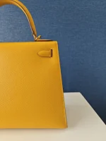 Hermes, Kelly, 28, Yellow, Like New - Image 12