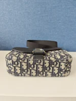 Dior, Dior Mini Saddle Heritage Messenger Bag with flap, Mini, Blue, New - Image 7