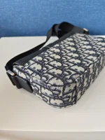 Dior, Dior Mini Saddle Heritage Messenger Bag with flap, Mini, Blue, New - Image 13