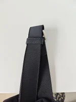 Dior, Dior Mini Saddle Heritage Messenger Bag with flap, Mini, Blue, New - Image 38