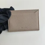 Prada, Saffiano Metal Leather Passport, , Beige, Very Very  Good - Image 3