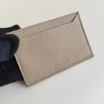 Prada, Saffiano Metal Leather Passport, , Beige, Very Very  Good - Image 12