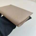 Prada, Saffiano Metal Leather Passport, , Beige, Very Very  Good - Image 26