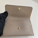 Prada, Saffiano Metal Leather Passport, , Beige, Very Very  Good - Image 30